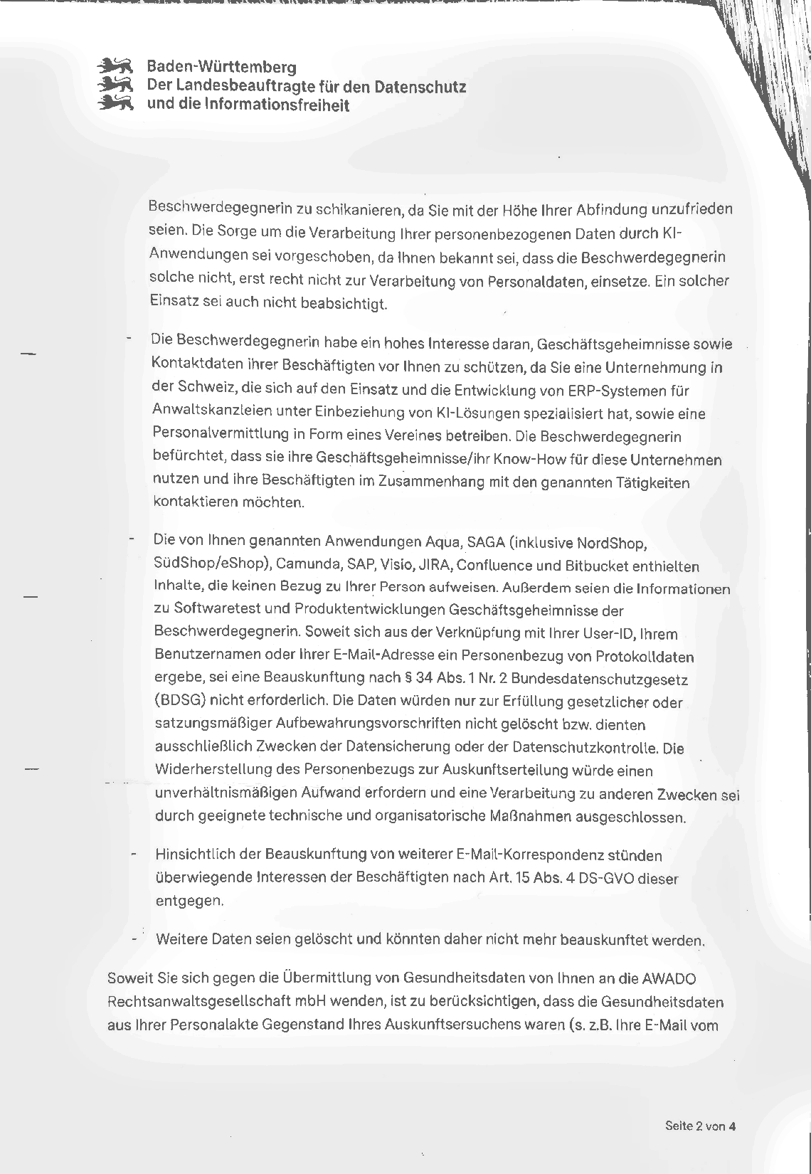 Closure decision of 16 March 2026 page 2